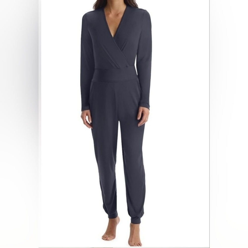 Commando Butter Wrap Long Sleeve Jumpsuit.